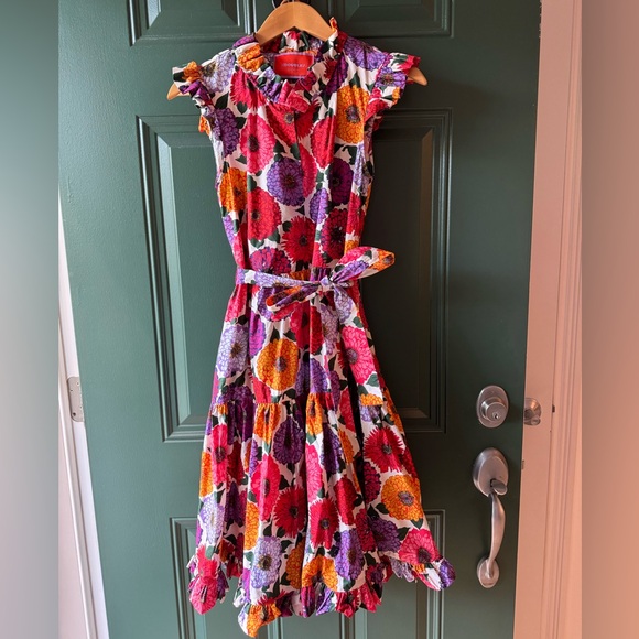 La DoubleJ Short and Sassy Floral Cotton Dress - Picture 2 of 6